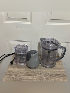 Ninja  Master Prep  400W Food Processor Blender Gray QB900B30